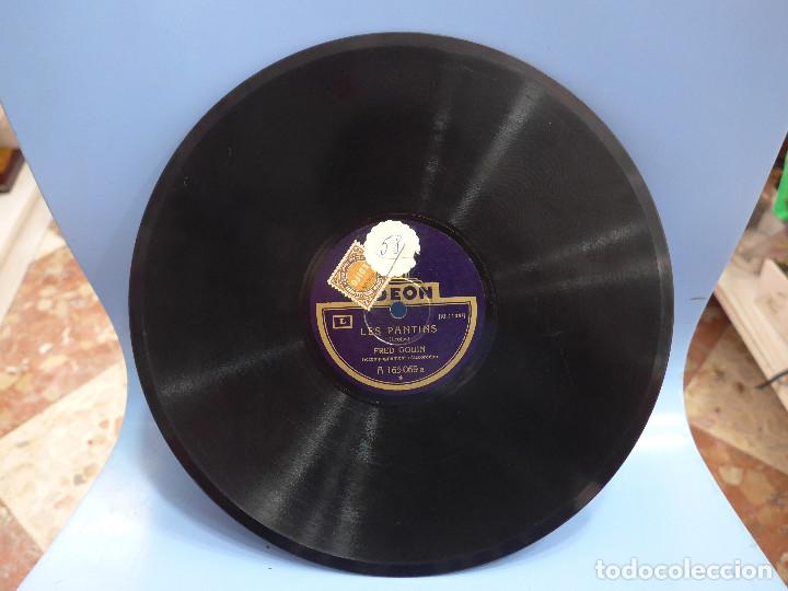 Discos de pizarra: FRED GOUIN - PARTOUT PARTOUT - LES PANTINS - ODEON - Foto 4