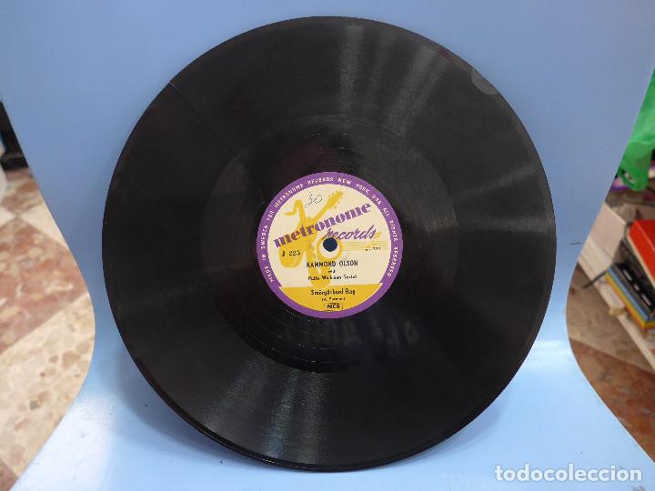 Discos de pizarra: HAMMOND OLSON - TV-BOOGIE - SMORGASBORD RAG - Foto 6