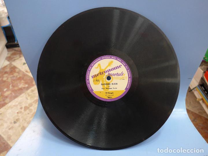 Discos de pizarra: HAMMOND OLSON - TV-BOOGIE - SMORGASBORD RAG - Foto 10