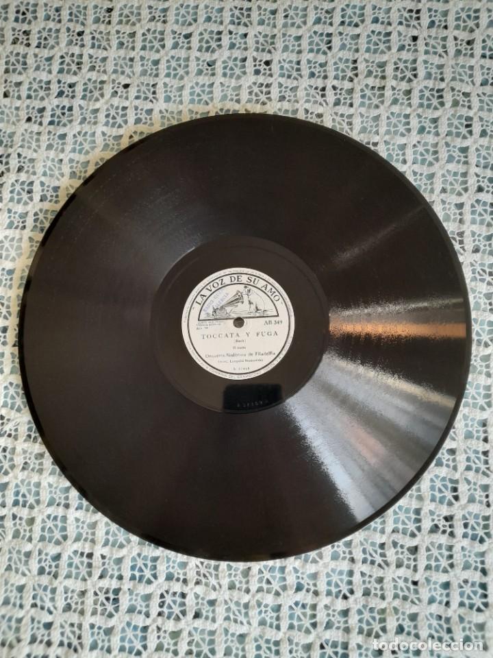 Discos de pizarra: Tocata y fuga Bach primera y segunda parte ab349 - Foto 3