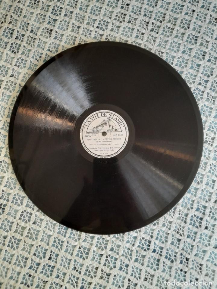Discos de pizarra: Sinfon&iacute;a n&uacute;mero cinco en do menor opus 67 Beethoven - Foto 1