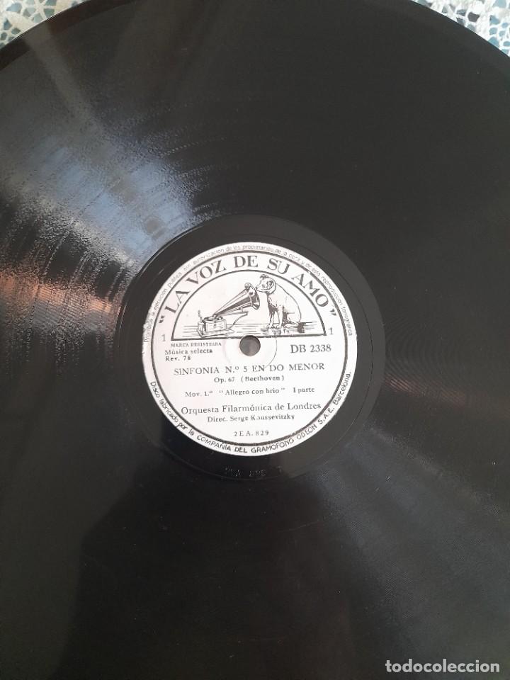 Discos de pizarra: Sinfon&iacute;a n&uacute;mero cinco en do menor opus 67 Beethoven - Foto 2