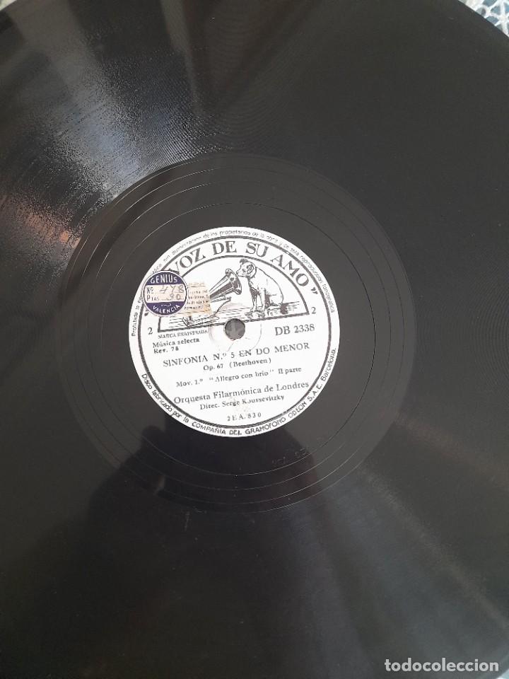 Discos de pizarra: Sinfon&iacute;a n&uacute;mero cinco en do menor opus 67 Beethoven - Foto 4