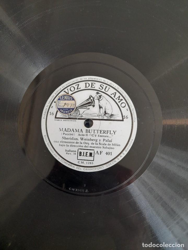 Discos de pizarra: Madame Butterfly Puccini acto segundo - Foto 4