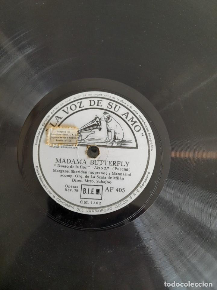 Discos de pizarra: Madame Butterfly Duero de la flor Puccini segundo acto - Foto 2