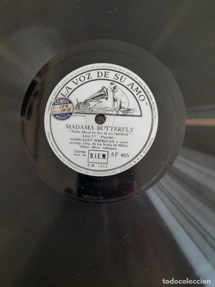 Discos de pizarra: Madame Butterfly Duero de la flor Puccini segundo acto - Foto 4