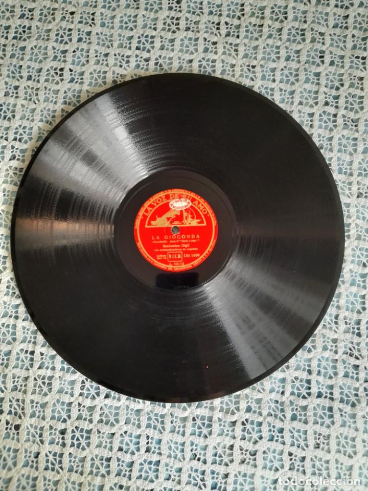 Discos de pizarra: Caballer&iacute;a r&uacute;stica y la Gioconda de Beniamino Gigli - Foto 3