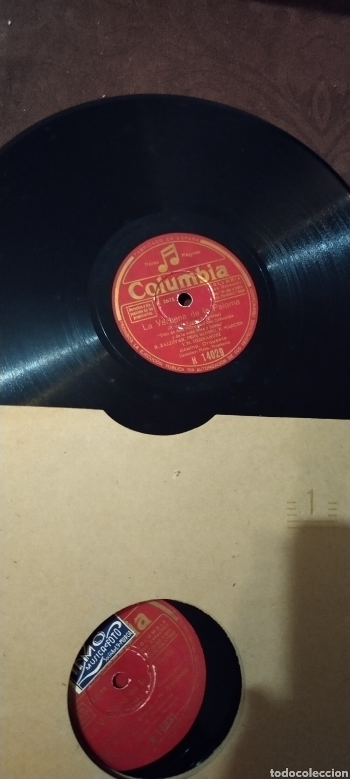 Discos de pizarra: La verbena de la Paloma zarzuela completa - Foto 3