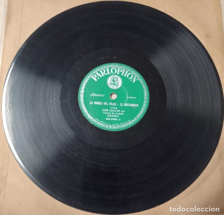 Discos de pizarra: Jos&eacute; Chac&oacute;n. Jota Aragonesa - Foto 4