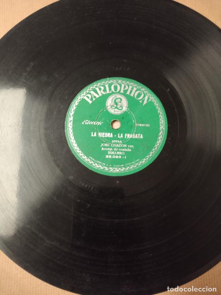 Discos de pizarra: Jos&eacute; Chac&oacute;n. Jota Aragonesa - Foto 5