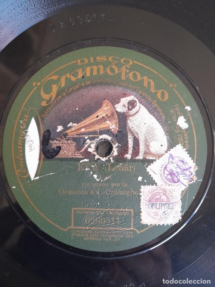 Discos de pizarra: Eva de Lehar vals - Foto 2
