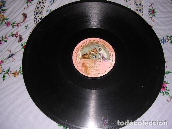 Discos de pizarra: DISCO GRAMPHONE AMLETO (THOMAS) BRINDISI - Foto 1