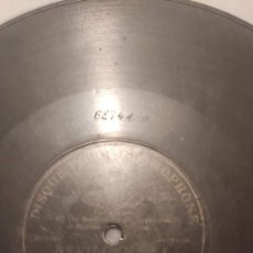 Discos de pizarra: DISCO DE PIZARRA 78 RPM. - SEVILLANAS 1 - CANTADO POR EL ” MOCHUELO ” GRAMOPHONE UNA SOLA CARA