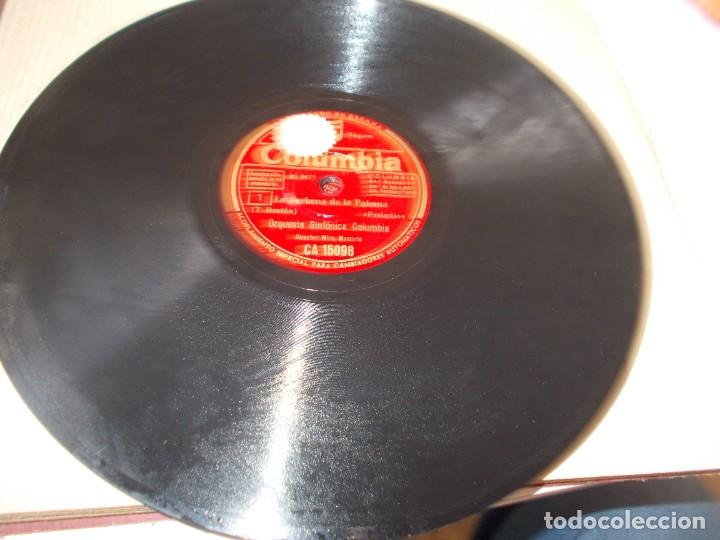 Discos de pizarra: LA VERBENA DE LA PALOMA Preludio / Concertate Parte final - Foto 3