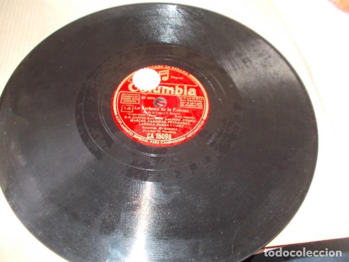 Discos de pizarra: LA VERBENA DE LA PALOMA Preludio / Concertate Parte final - Foto 5