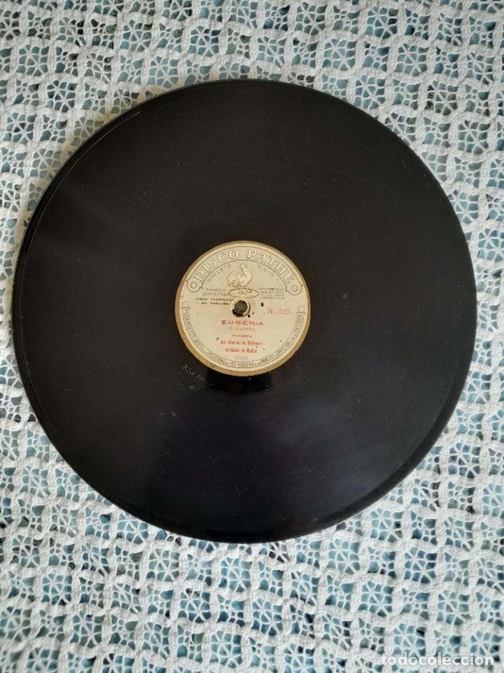 Discos de pizarra: Eva Lehar pasodoble y Eugenia E. Garc&iacute;a Mazurca disco pathe - Foto 3