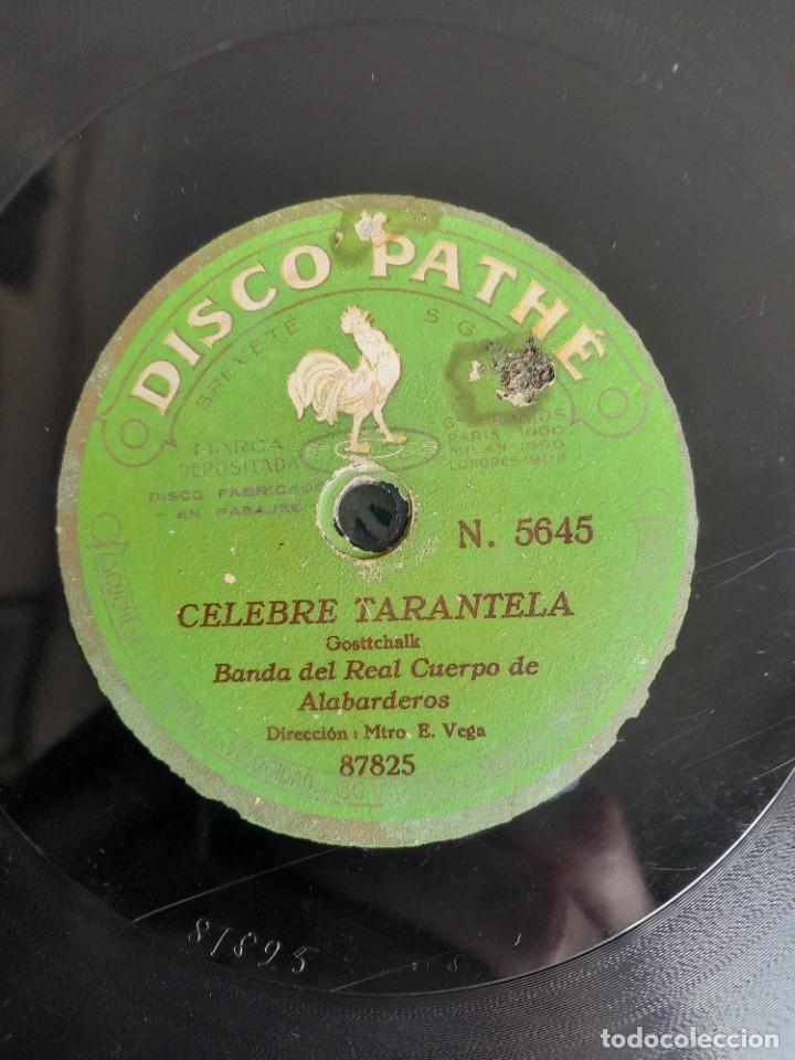 Discos de pizarra: Granada 1 Alb&eacute;niz y c&eacute;lebre tarantella disco pathe - Foto 5