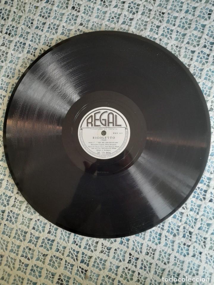 Discos de pizarra: Rigoletto Verdi disco Regal - Foto 4