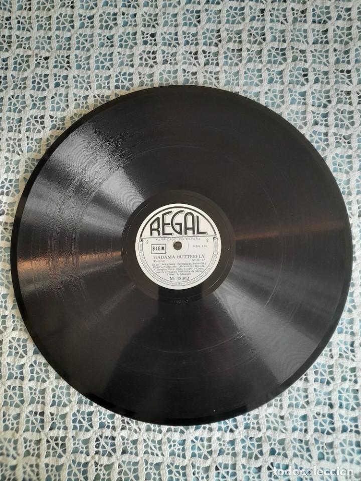 Discos de pizarra: Madame Butterfly Puccini acto uno disco Regal - Foto 3