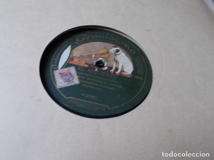 Discos de pizarra: ASUNCI&Oacute;N G. PARRE&Ntilde;O El Asistente/ Acuerdate de mi - Foto 1