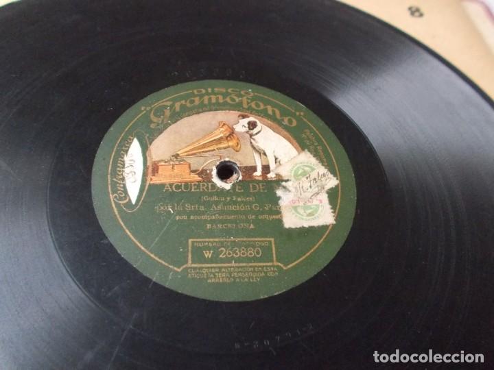 Discos de pizarra: ASUNCI&Oacute;N G. PARRE&Ntilde;O El Asistente/ Acuerdate de mi - Foto 4