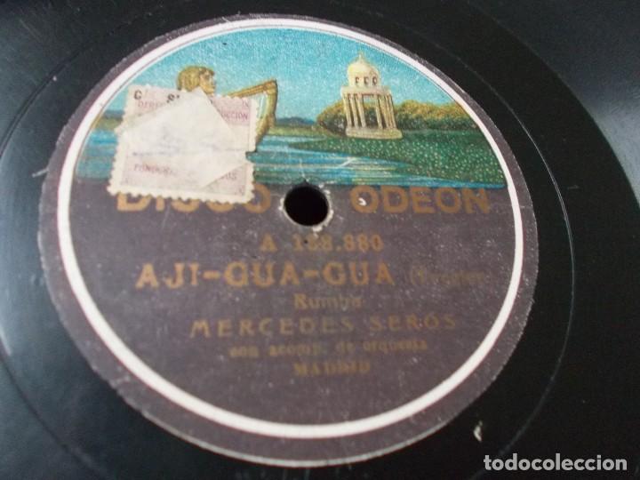 Discos de pizarra: MERCEDES SER&Oacute;S Aji-Gua-Gua / Gitanilla Granadina - Foto 4
