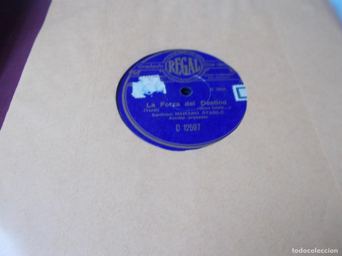 Discos de pizarra: MARIANO STABILE Otello / La forza del destino - Foto 1