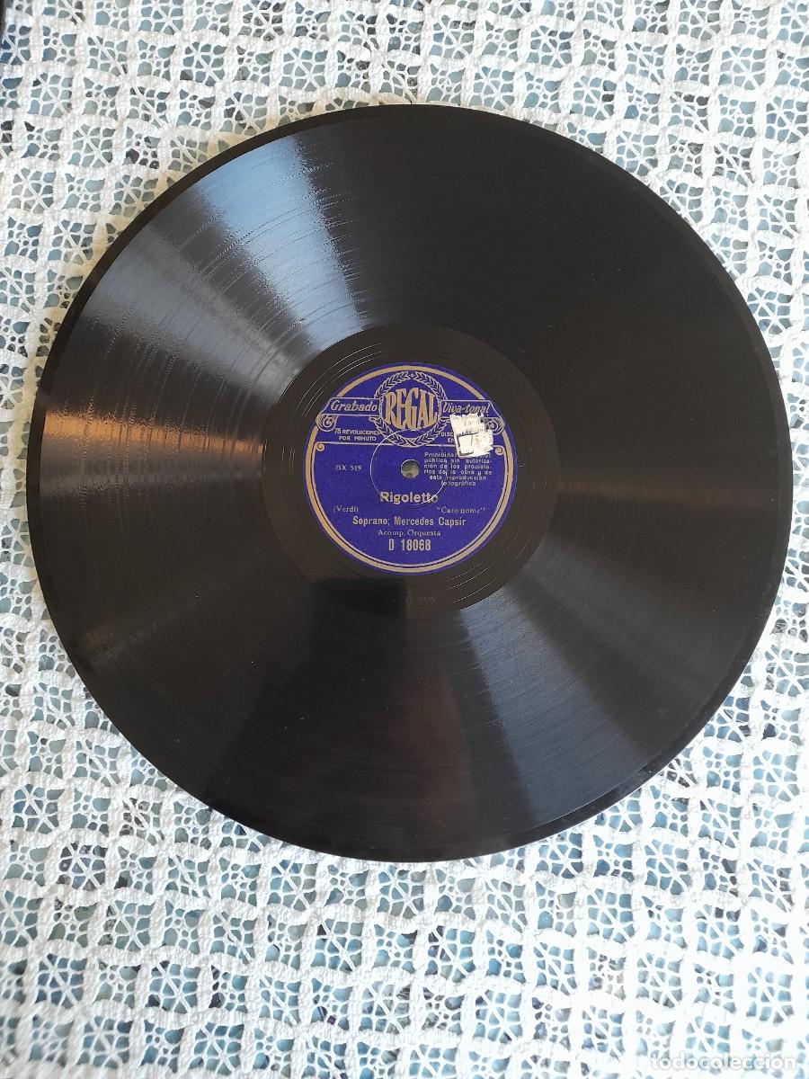 Discos de pizarra: Rigoleto Verdi y La Boheme Puccini disco Regal - Foto 1