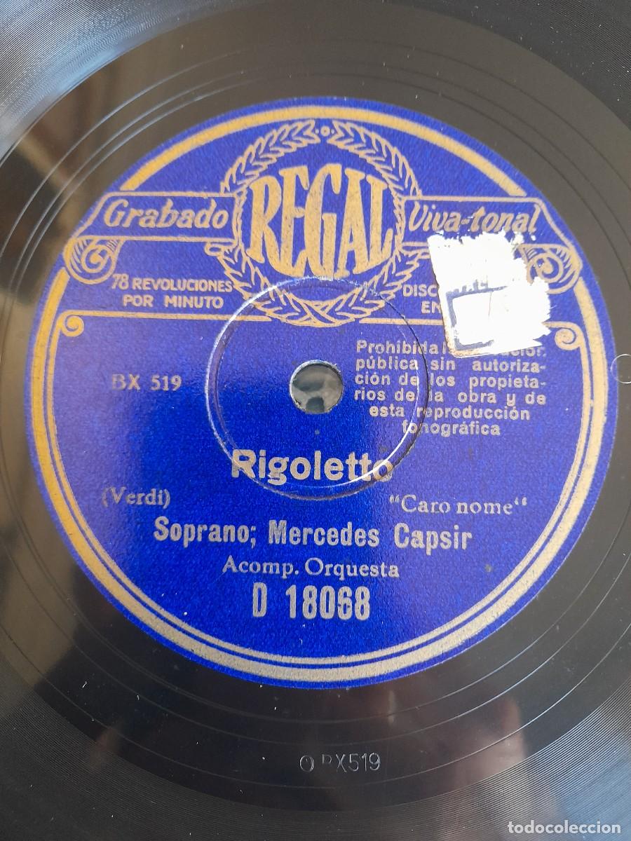 Discos de pizarra: Rigoleto Verdi y La Boheme Puccini disco Regal - Foto 2