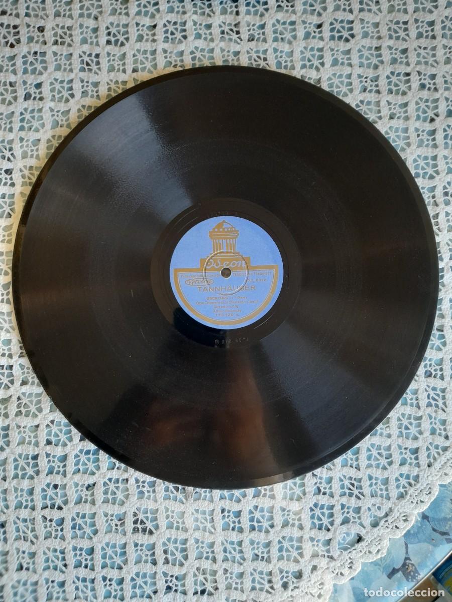 Discos de pizarra: Tannhauser obertura uno y dos disco oseon - Foto 1