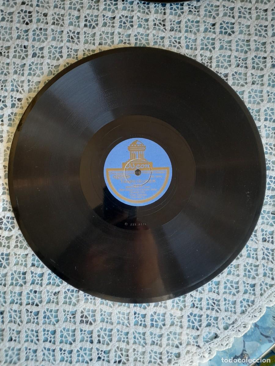 Discos de pizarra: Tannhauser obertura uno y dos disco oseon - Foto 3