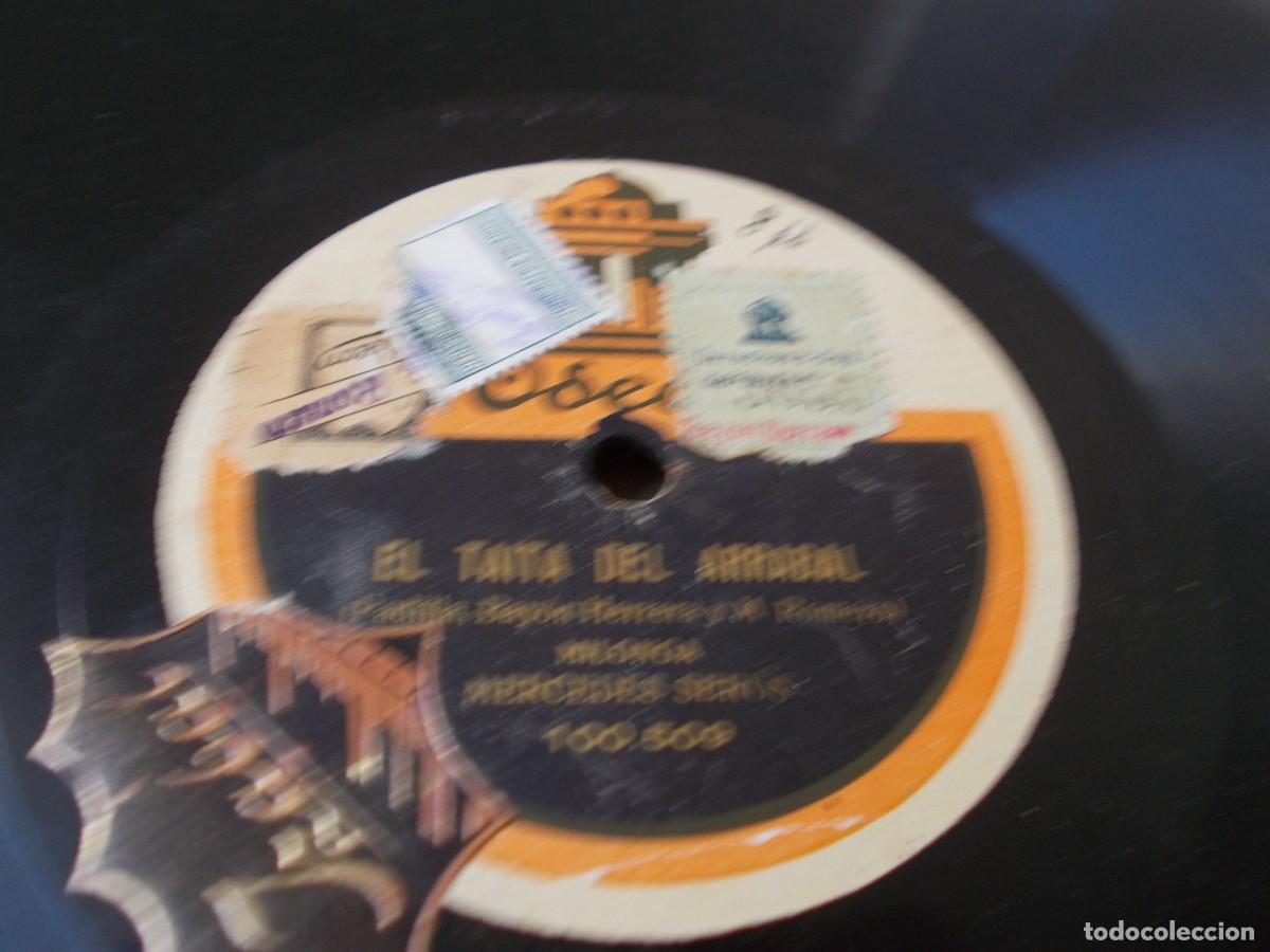 Discos de pizarra: MERCEDES SER&Oacute;S El Taita del arrabal / Cruz de mayo - Foto 2