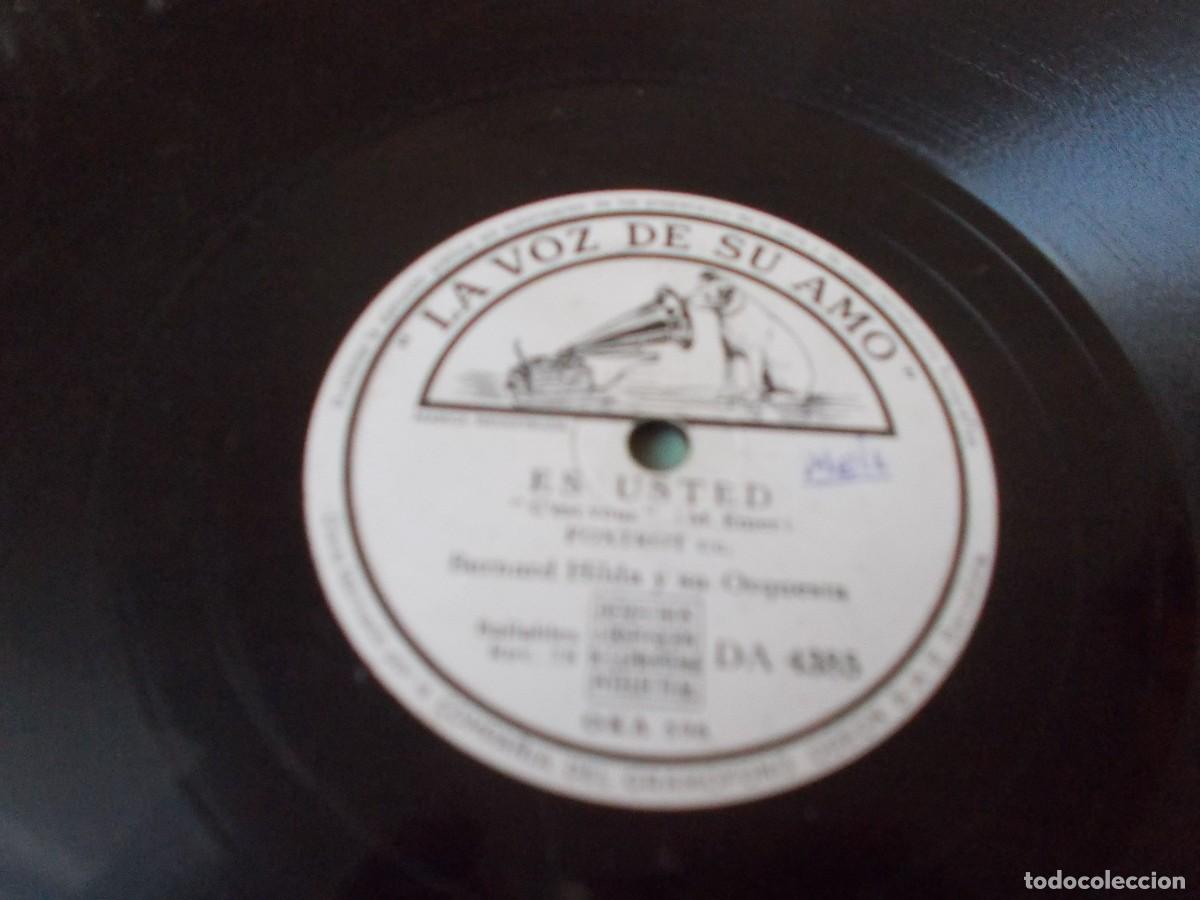 Discos de pizarra: BERNARD HILDA Y SU ORQUETA Cerca de ti / Es Usted - Foto 2