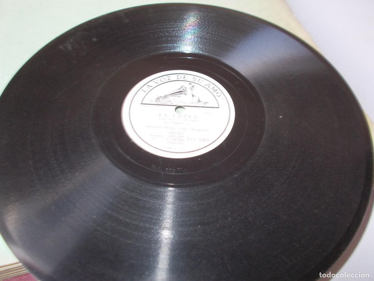 Discos de pizarra: BERNARD HILDA Y SU ORQUETA Cerca de ti / Es Usted - Foto 3