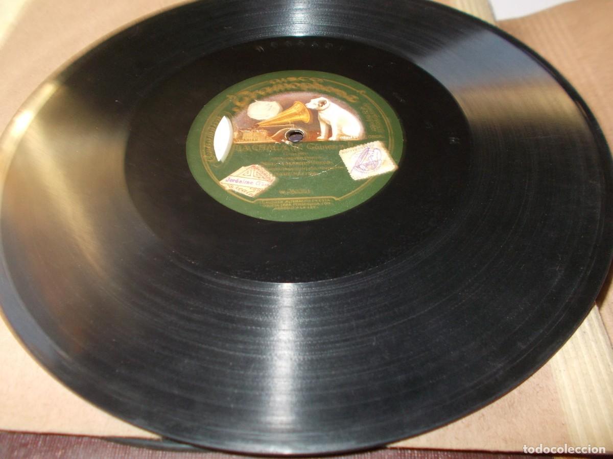 Discos de pizarra: CARMEN FLORES La casta&ntilde;era / La chal&aacute; - Foto 3