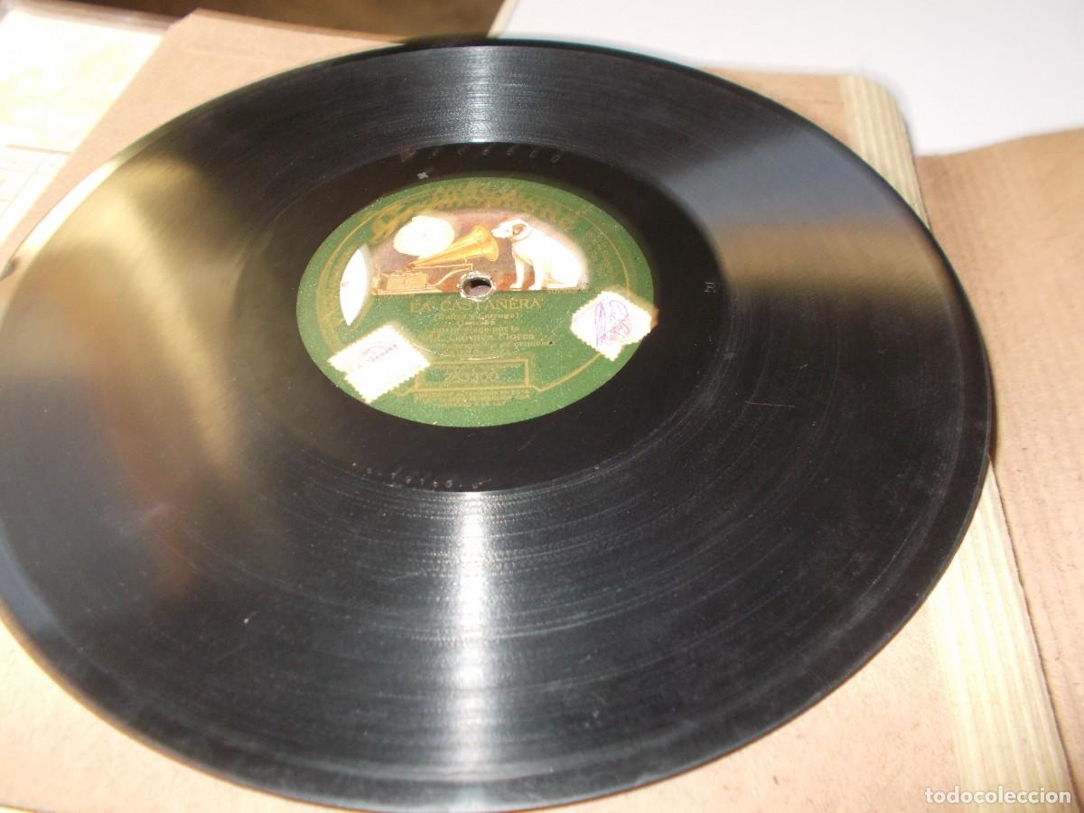 Discos de pizarra: CARMEN FLORES La casta&ntilde;era / La chal&aacute; - Foto 5