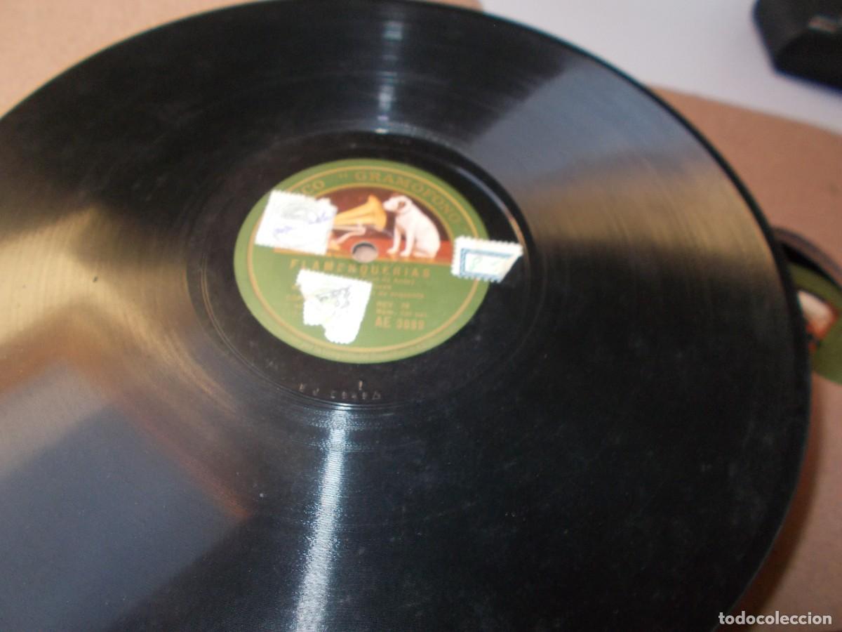 Discos de pizarra: CARMEN FLORES Flamenquerias / El publico - Foto 5