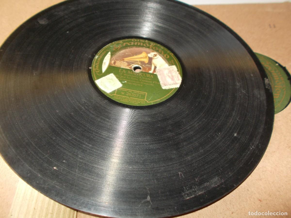 Discos de pizarra: CARMEN FLORES La marquesa del Jazm&iacute;n / La manicura - Foto 3