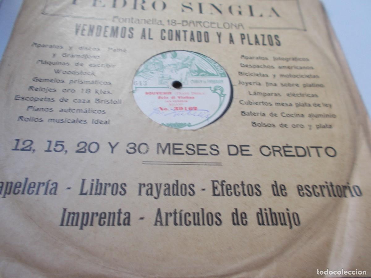 Discos de pizarra: JAN KUBELIK FAUST Souvenir / S&eacute;r&eacute;nade - Foto 1