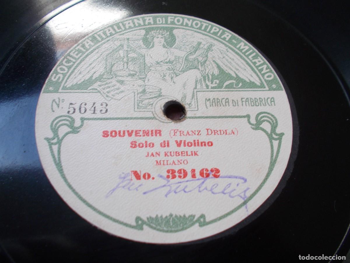 Discos de pizarra: JAN KUBELIK FAUST Souvenir / S&eacute;r&eacute;nade - Foto 2