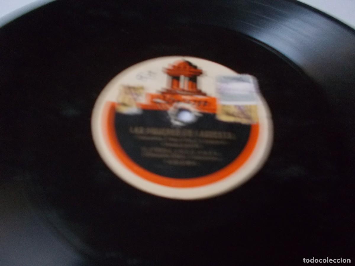 Discos de pizarra: LAS MAJURES DE LACUESTA Schotis / Charleston - Foto 2