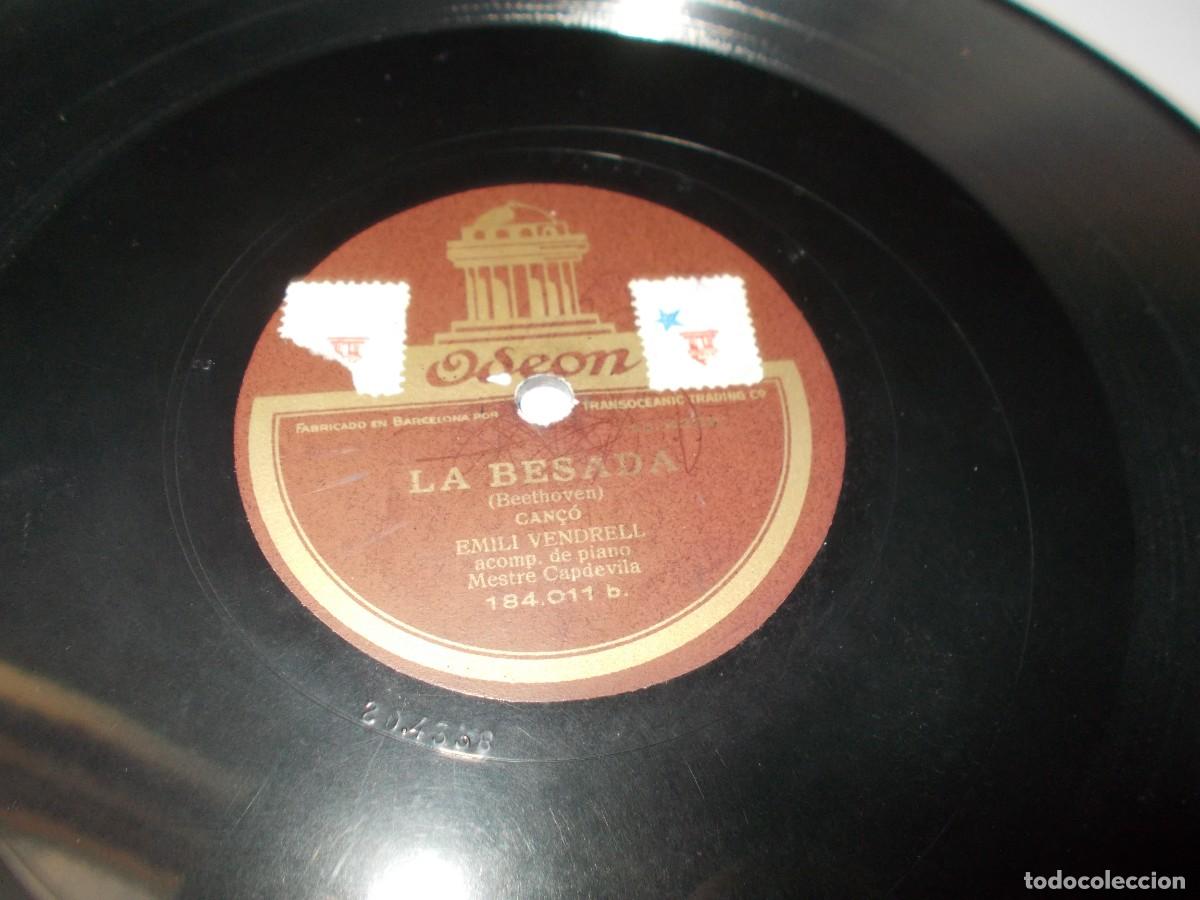 Discos de pizarra: EMILI VENDRELL Amor nou, vida nova / La besada - Foto 2