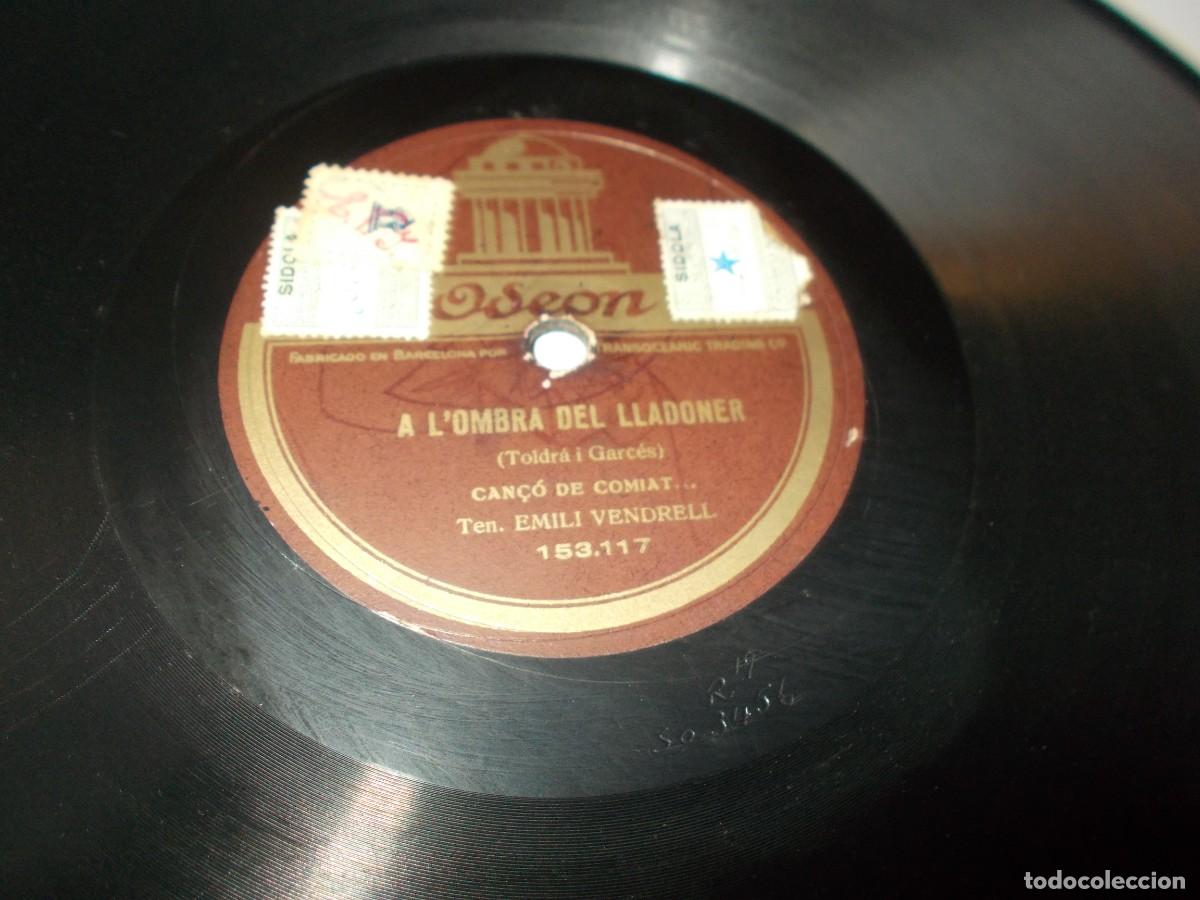 Discos de pizarra: EMILI VENDRELL &iexcl;Catalunya Plora! / A Lombra del lladoner - Foto 2