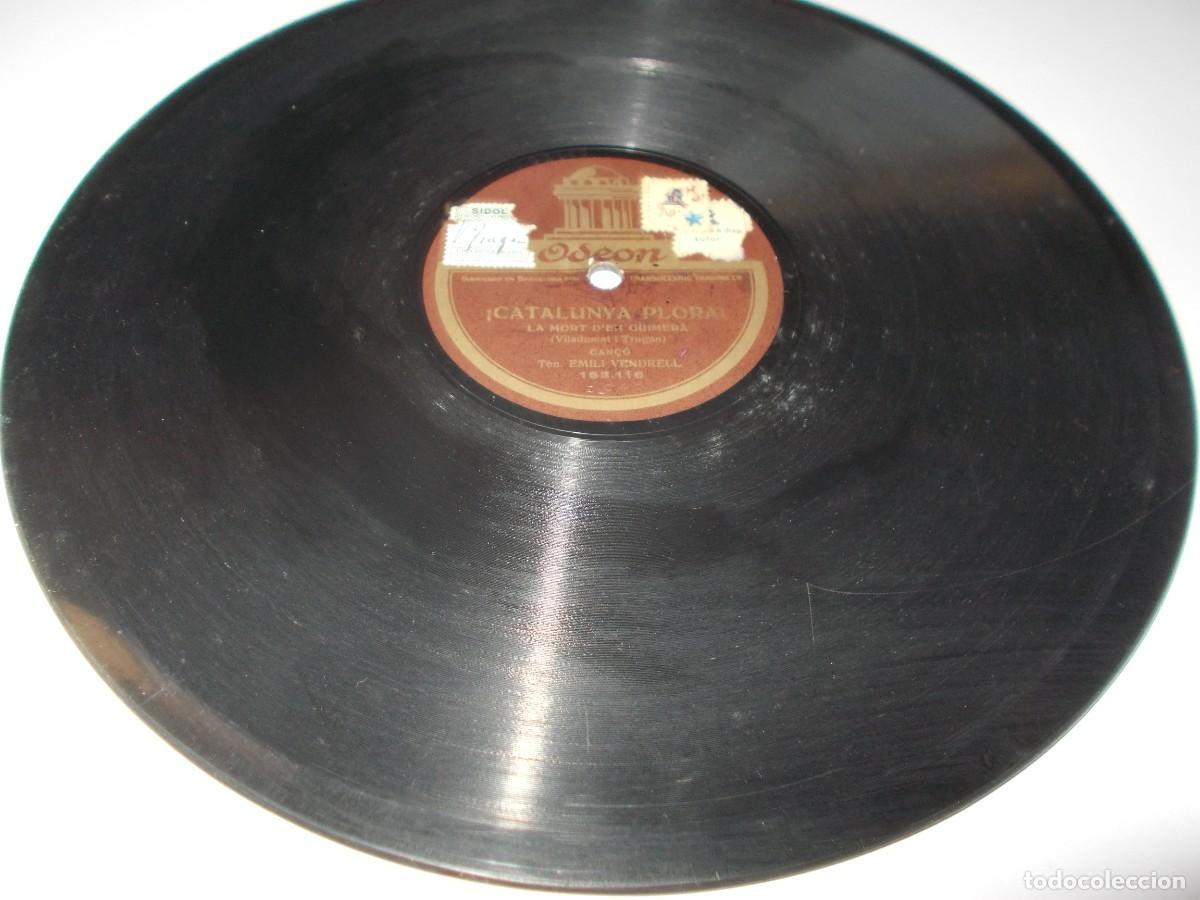 Discos de pizarra: EMILI VENDRELL &iexcl;Catalunya Plora! / A Lombra del lladoner - Foto 5
