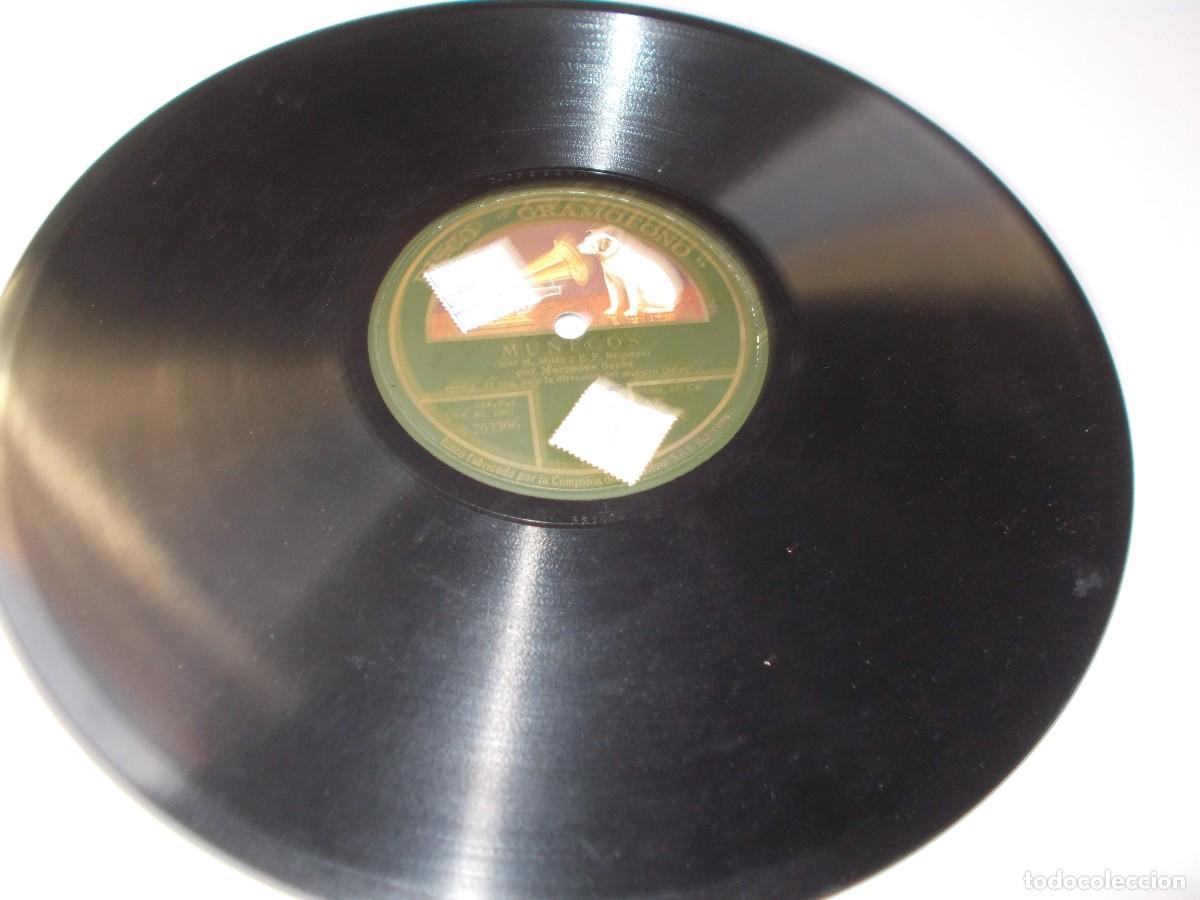 Discos de pizarra: MERCEDES SER&Oacute;S Mu&ntilde;equita de biscuit / Mu&ntilde;ecos - Foto 3