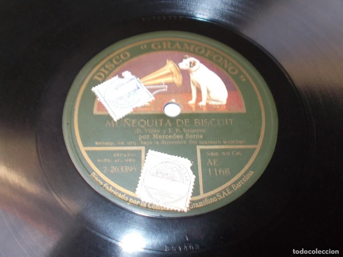 Discos de pizarra: MERCEDES SER&Oacute;S Mu&ntilde;equita de biscuit / Mu&ntilde;ecos - Foto 4