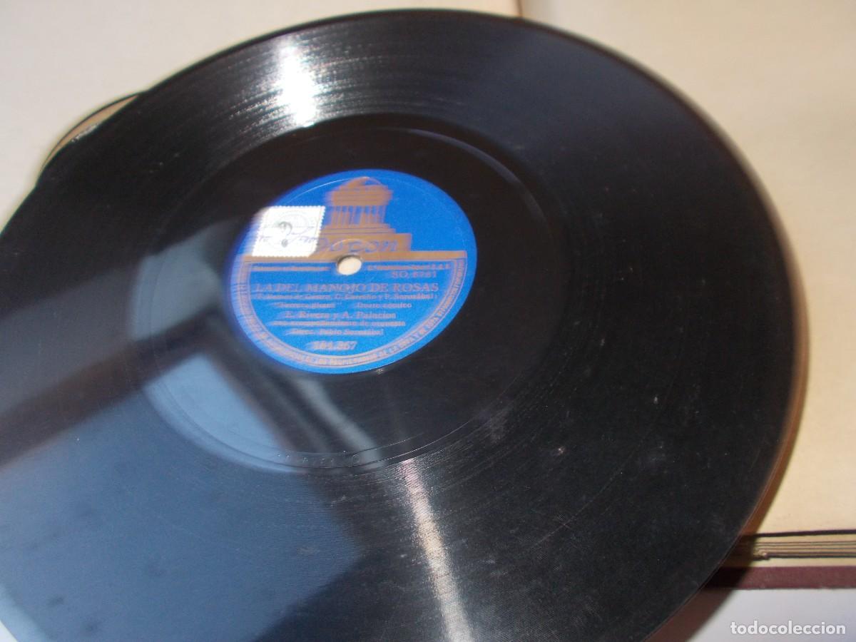 Discos de pizarra: LA DEL MANOJO DE ROSAS Farruca Gitana / Romanza de Ascenci&oacute;n - Foto 5