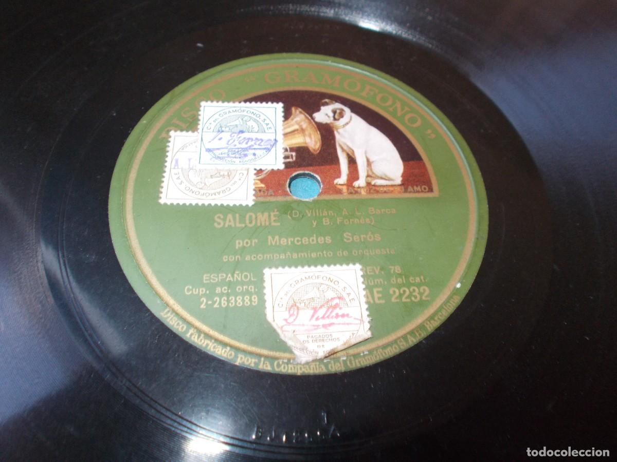 Discos de pizarra: MERCEDES SER&Oacute;S Salom&eacute; / Hoy - Foto 4