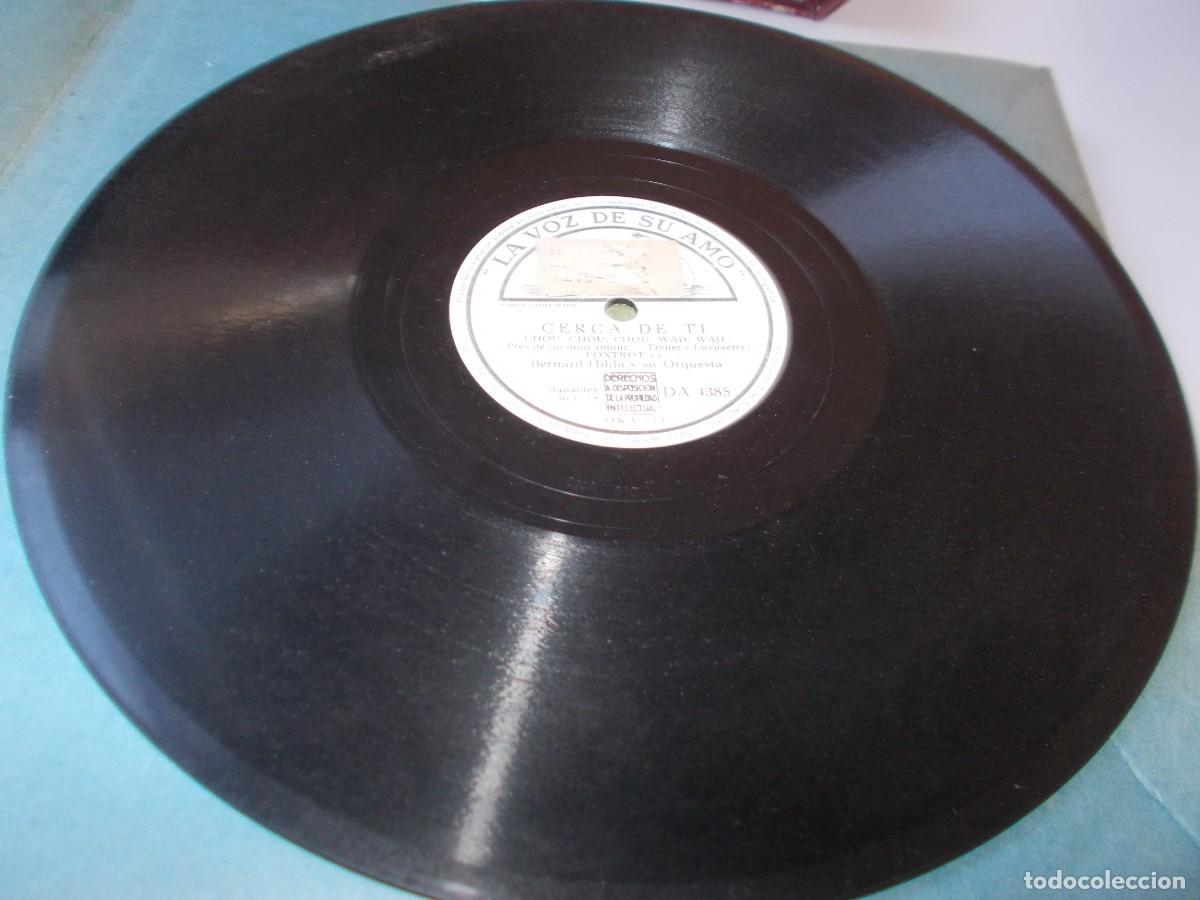 Discos de pizarra: BERNARD HILDA y su Orquesta Cerca de ti / Es Usted - Foto 3