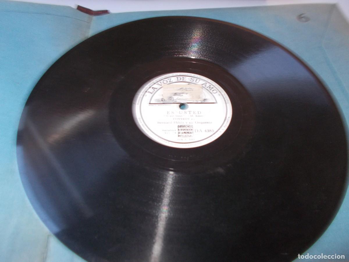 Discos de pizarra: BERNARD HILDA y su Orquesta Cerca de ti / Es Usted - Foto 5